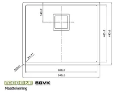 Lorreine Exclusive nerezový dřez 50 cm plochá montáž spodní montáž a horní montáž 1150178274