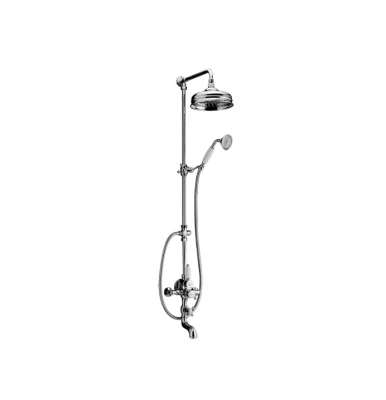 Huber Victorian Thermostatic Shower Set Gold 592.VT21H.AG