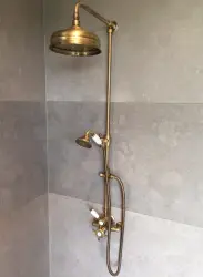 Huber Victorian Termostatická Sprchová Sada 15cm Bronz 590.VT01H.BA