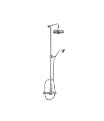 Huber Victorian Thermostatic shower set 20cm Gold 590.VN21H.AG