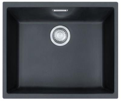Franke Sirius 2 S2D 110.50 plastový černý dřez 50x41cm vestavěný 125.0252.223