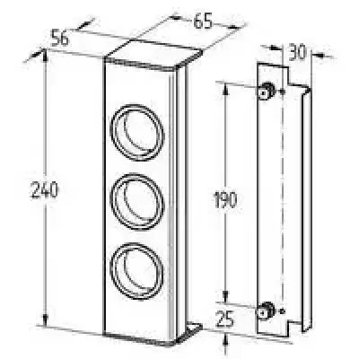 Energetický blok ST3003 z nerezové oceli