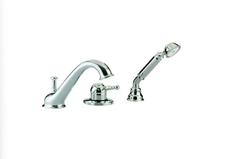 Cisal Arcana Royal Vana baterie pro montáž na okraj vany Zlatá AY00126024