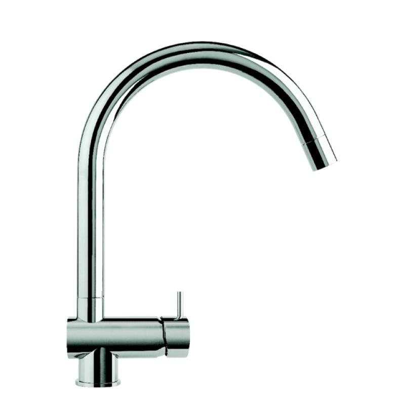 Waterevolution Flow kuchyňská baterie chrom s výsuvnou sprškou T15501