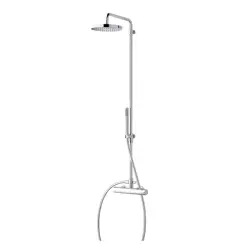 Waterevolution Flow sprchová kombinace s termostatem a dešťovou sprchou chrom T141T01