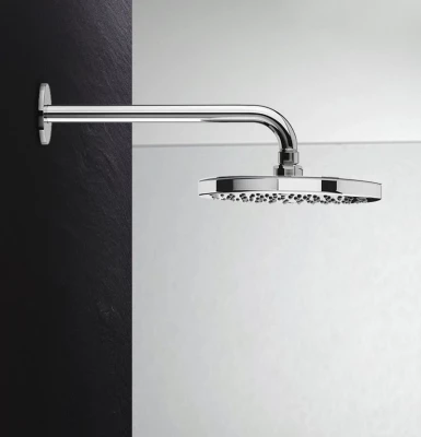 Waterevolution Flow hlavová sprcha 200 mm s nástěnným připojením chrom T164101