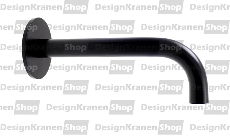 Waterevolution Flow vanová výtoková hubice matná černá 15 cm T167115PR