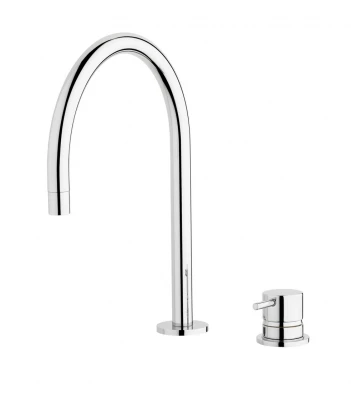 Waterevolution Flow 2-otvorová umyvadlová baterie chrom T112U01