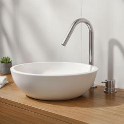Waterevolution Flow 2-otvorová umyvadlová baterie chrom s malým V 120mm výtokem T1121V01