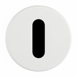 Waterevolution Flow vestavěná umyvadlová baterie s infračidlem na síťové napájení matná bílá T118EEBR