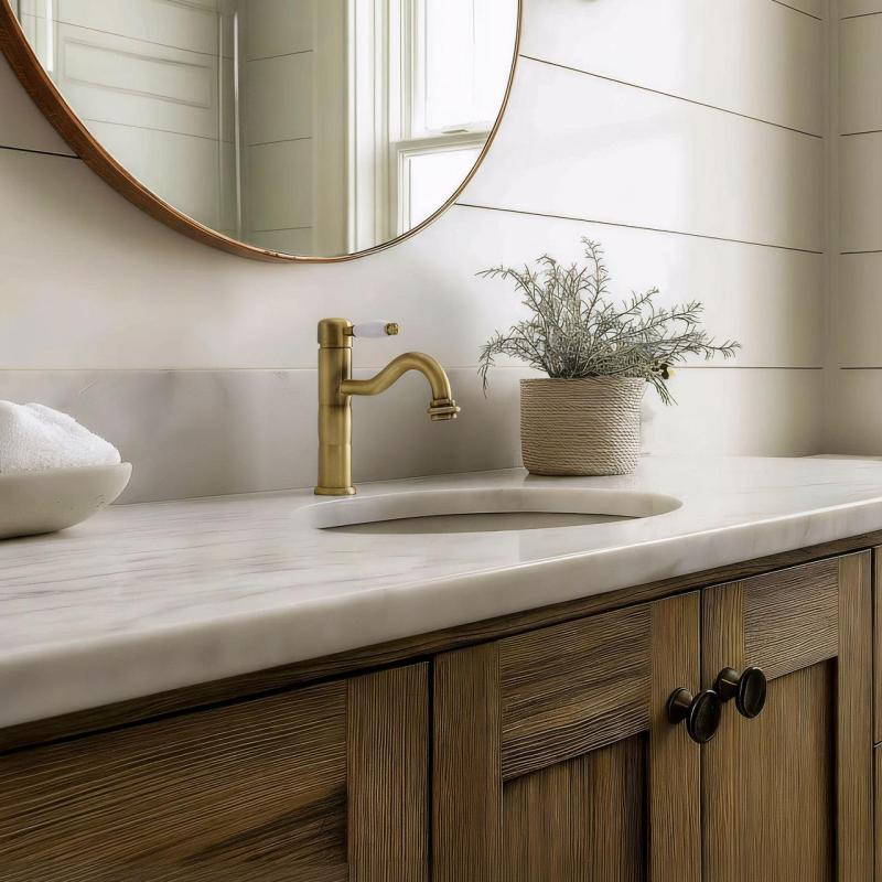 PB Classic klasická umyvadlová baterie pilíř bronz 1208592572