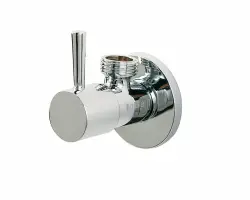 Clou InBe design rohový ventil typ 1 kulatý chrom