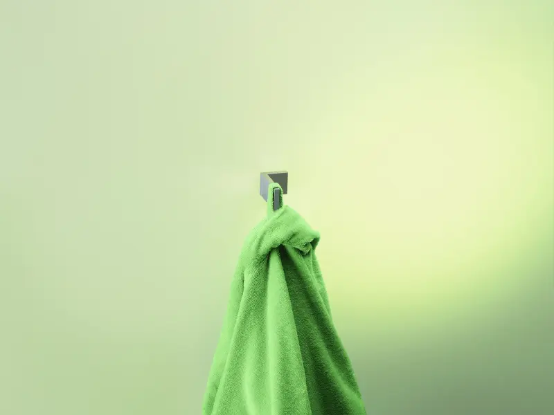 Waterevolution Deep háček na ručník matná černá A250PR