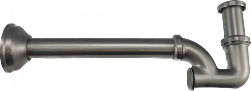 PB Unix klasický umyvadlový sifon fontánový sifon kov nerez 1208676932