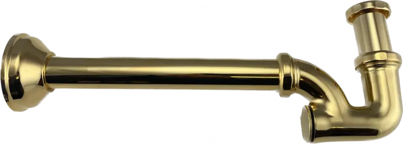 PB Unix klasický sifon na umyvadlo kov zlatý 1208676942