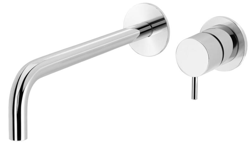 Waterevolution Flow vestavěná umyvadlová baterie chrom výtok 21 cm T116B01-21