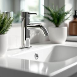 Waterevolution Flow umyvadlová baterie chrom T1101A01