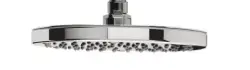 Waterevolution Flow hlavová sprcha 200 mm matná černá T1643PR