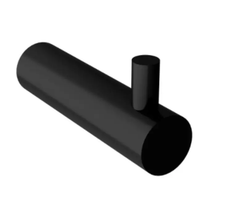 Waterevolution Flow háček na ručníky matně černý A150PR