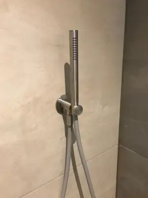 Waterevolution Flow bath set complete with wall connection, fully stainless steel T1621IE