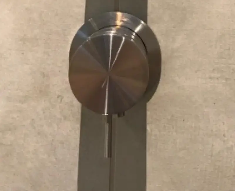 Waterevolution Flow vestavný sprchový termostat z masivní nerezové oceli s kulatou rozetou T142TBIE 1208816582