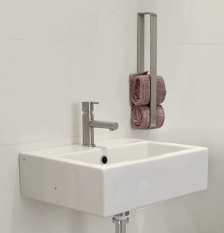 Waterevolution Deep vertikální držák na ručníky 40 cm nerezová ocel A216IE