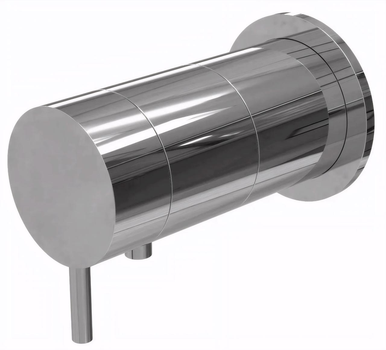 Waterevolution Flow vestavěný sprchový termostat kulatá rozeta chrom T142TB01