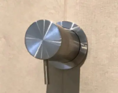 Waterevolution Flow concealed 2 exits diverter stainless steel with round rosette T1482SIE