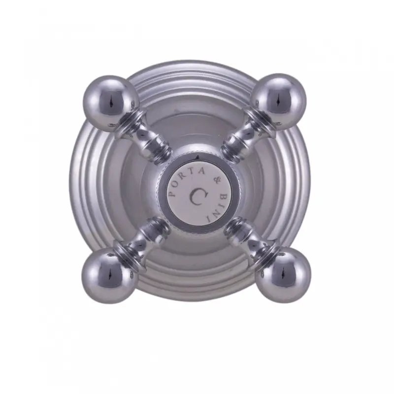 PB klasický vestavěný uzavírací ventil s hvězdicovým knoflíkem Chrom 1208855562