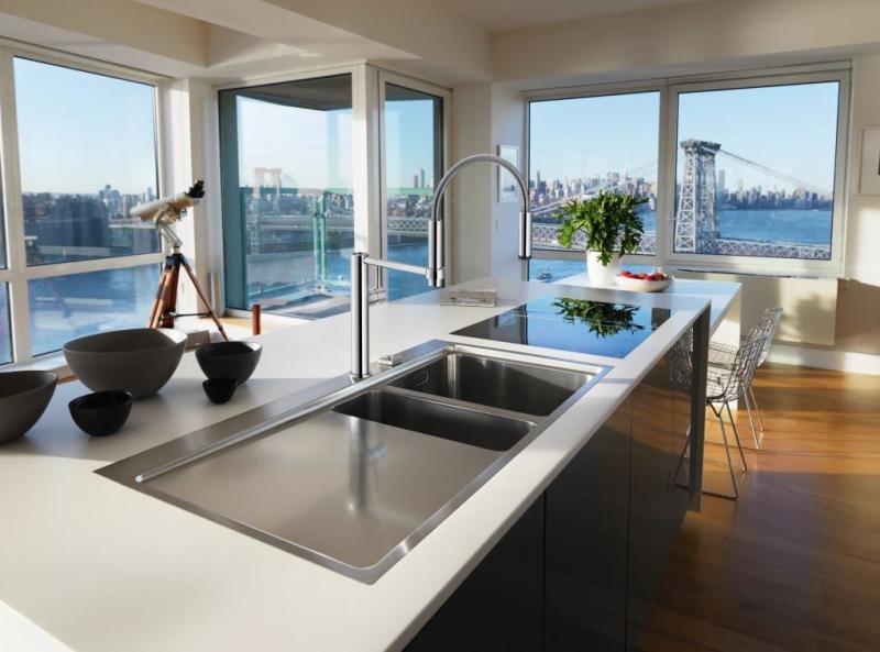 Franke Pescara Semi Pro 360 kuchyňská baterie s flexibilním výtokem, chrom 115.0393.976