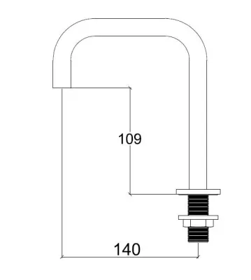 Waterevolution Cruz 3-otvorová umyvadlová baterie matná černá 1208916602