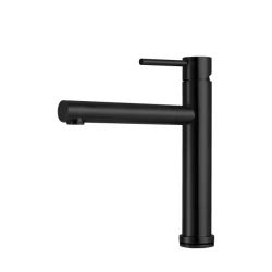 CARESSI Black Line jednoruční kuchyňská směšovací baterie nerezová ocel černá CA116BK ECO 1208920651