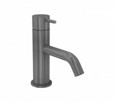 Waterevolution Flow washbasin faucet PVD brushed gun metal T110GME