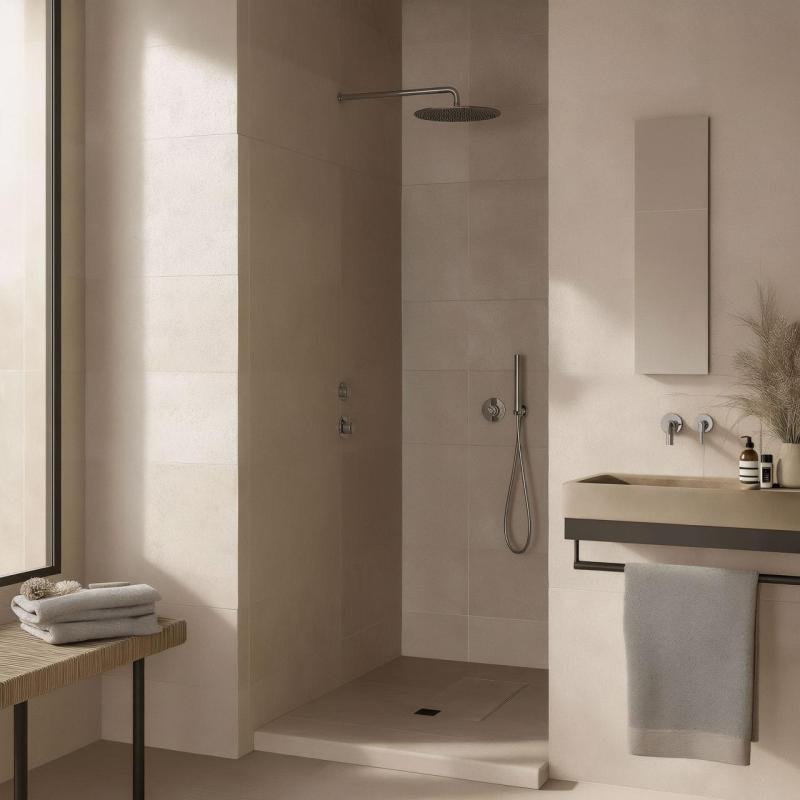 Waterevolution Flow vestavný sprchový termostat s 1 přepínacím kohoutem chrom 1208920984