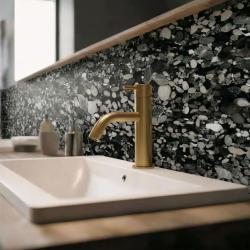 Waterevolution Flow umyvadlová baterie z leštěného mosazi T1101ALE