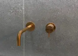 Waterevolution Flow vestavná umyvadlová baterie PVD kartáčovaná měď s výtokem 21 cm T116CPE-21