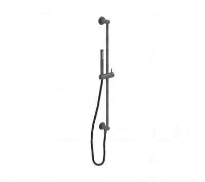 Waterevolution Flow sada sprchové tyče s ruční sprchou 800 mm Gun Metal T1661GME