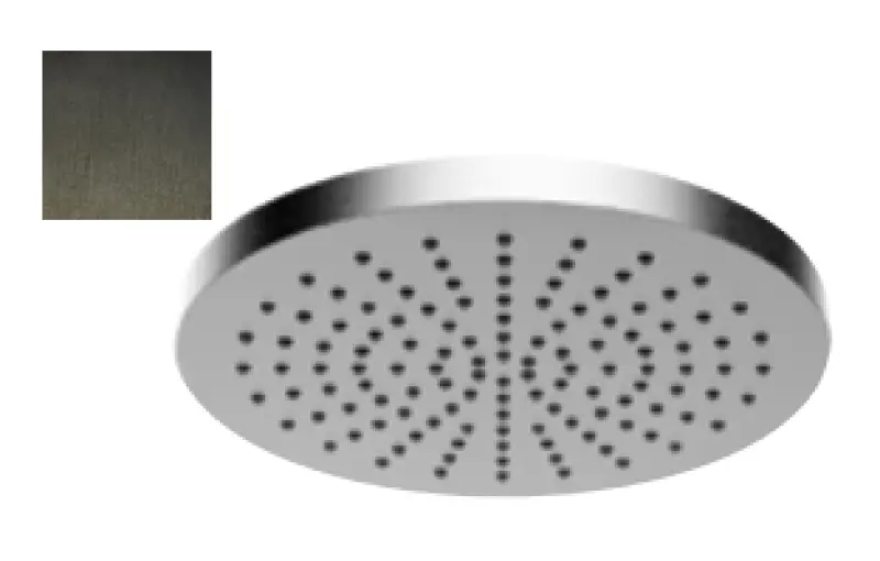 SB Round 316 Dešťová sprcha hlavová sprcha 20 cm PVD gun metal 1208946727