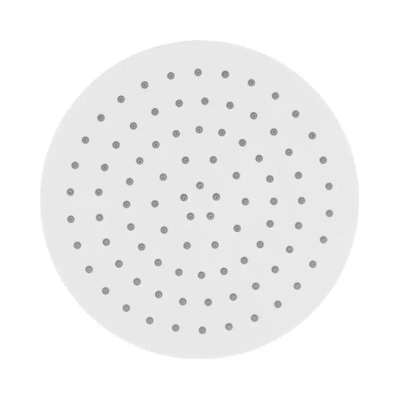 SB Rubinetterie Dešťová sprcha Eco Air úsporná hlavová sprcha 25 cm kov matná bílá 1208946741