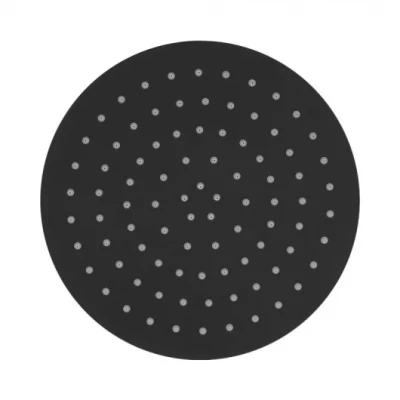 SB Rubinetterie Eco Air shower head with rain effect and water saver Shower head 25 cm matt black metal 1208946742