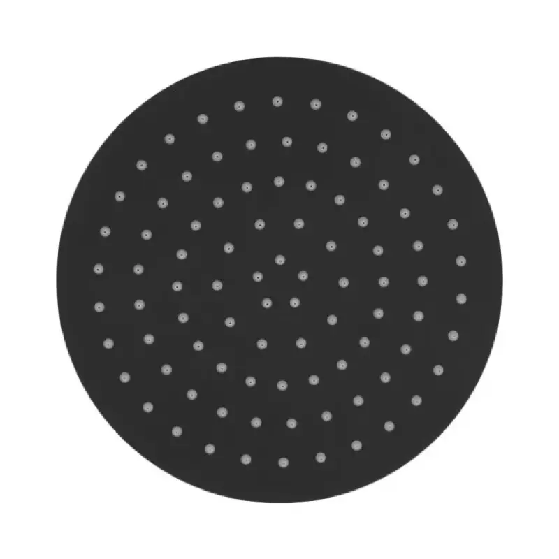 SB Rubinetterie Hlavová sprcha Rain Eco Air úspora vody 25 cm černý matný kov 1208946742