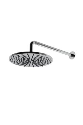 Waterevolution Flow sprchová hlavice 250 mm s nástěnným připojením z nerezové oceli T164125IE