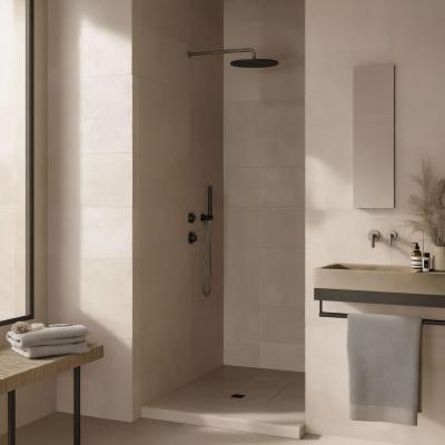 Waterevolution Flow vestavný sprchový termostat s 1 přepínacím kohoutem, gun metal 1208948849