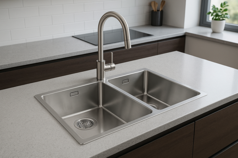 Franke Maris Dvojitý nerezový dřez MRX 220 vestavný 1270568051