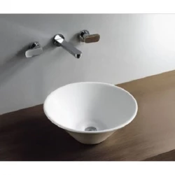 OUTLET Blusani Cera Round sink 42x42x15cm white BS204405