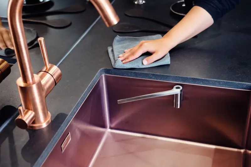 Magisso Magnetický držák na utěrky do dřezu rovný nerezový 30101000