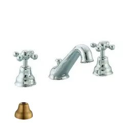 Cisal Arcana Keramická 3-otvorová umyvadlová baterie Bronz AC00102027