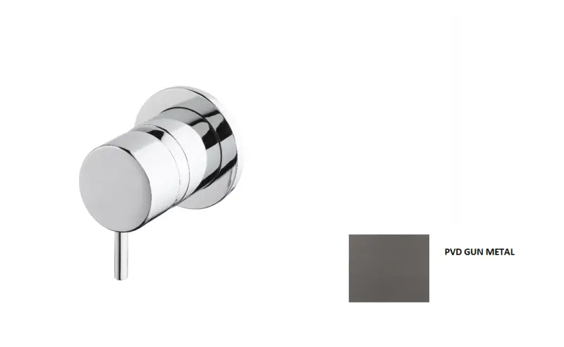 Waterevolution Flow Vestavný směšovací ventil PVD Gun Metal 1208952954