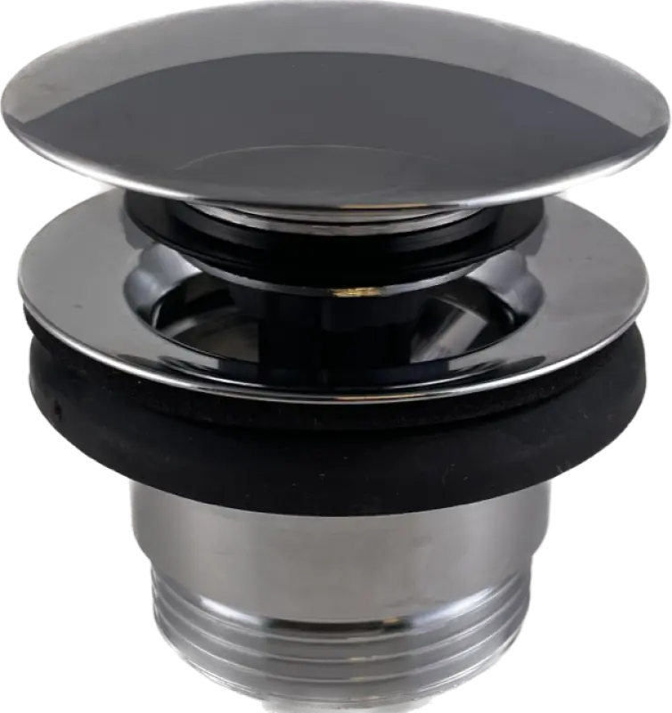 PB Unix umyvadlová zátka 1 1/4 uzavíratelná push up click clack chrom 1208953283