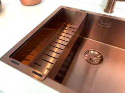 Lorreine 1534SP Copper Luxe nerezová ocel 1,5 vaničkový dřez PVD Měď 1534 cm 1208953420